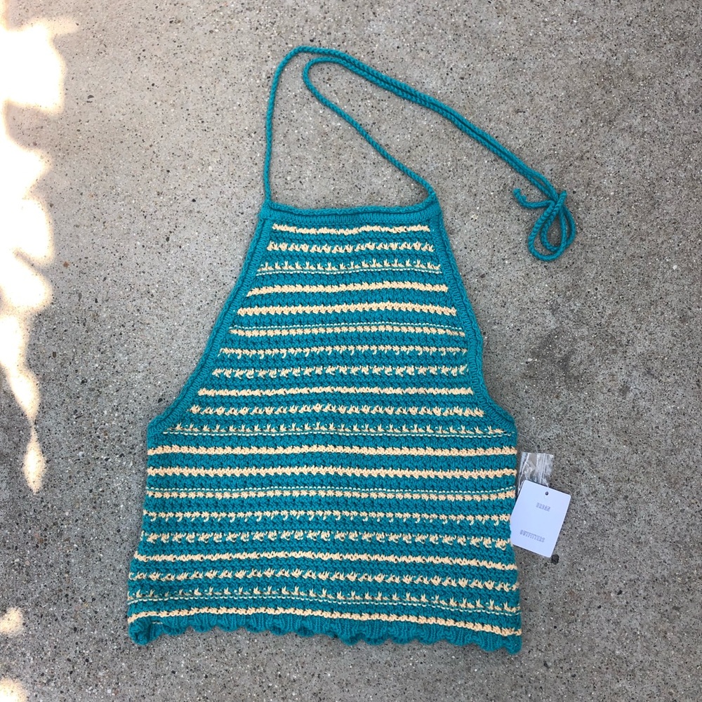 Urban Outfitters crochet halter top